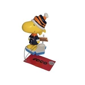 Woodstock Houston Astros Peanuts Mini Bighead Bobblehead MLB Baseball By Foco